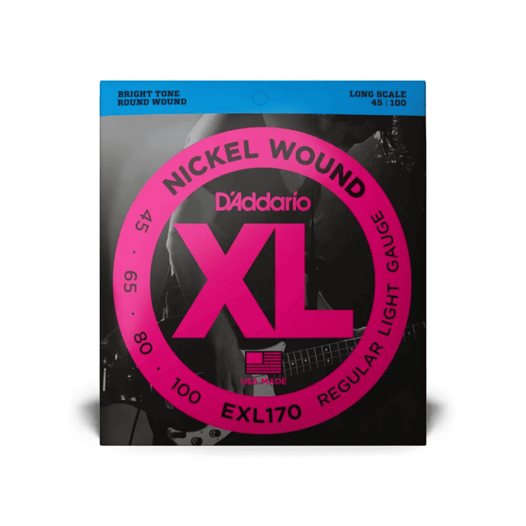 D’ADDARIO EXL170, CUERDAS PARA BAJO EN NÍQUEL, BLANDAS, 45-100
