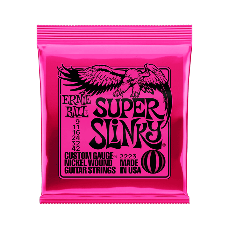 CUERDAS ERNIE BALL SUPER SLINKY 2223