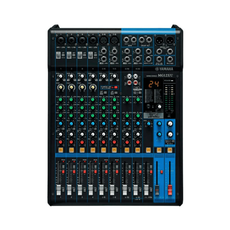 MEZCLADORA ANALOGA YAMAHA MG12XU CON 12 CANALESEFECTOS YAMAHA