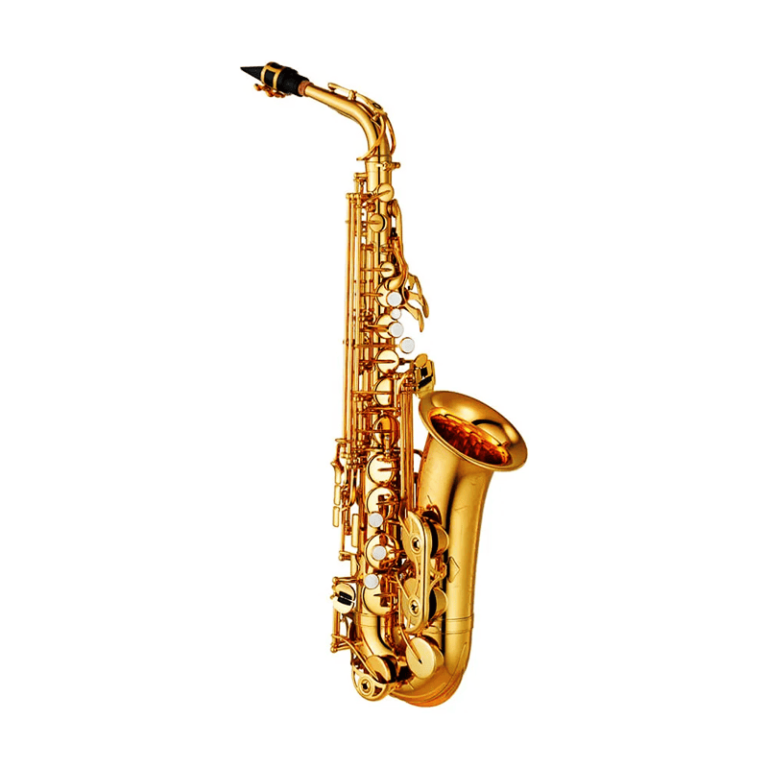 SAXOFÓN ALTO ESTÁNDAR DORADO YAMAHA EB YAS-26