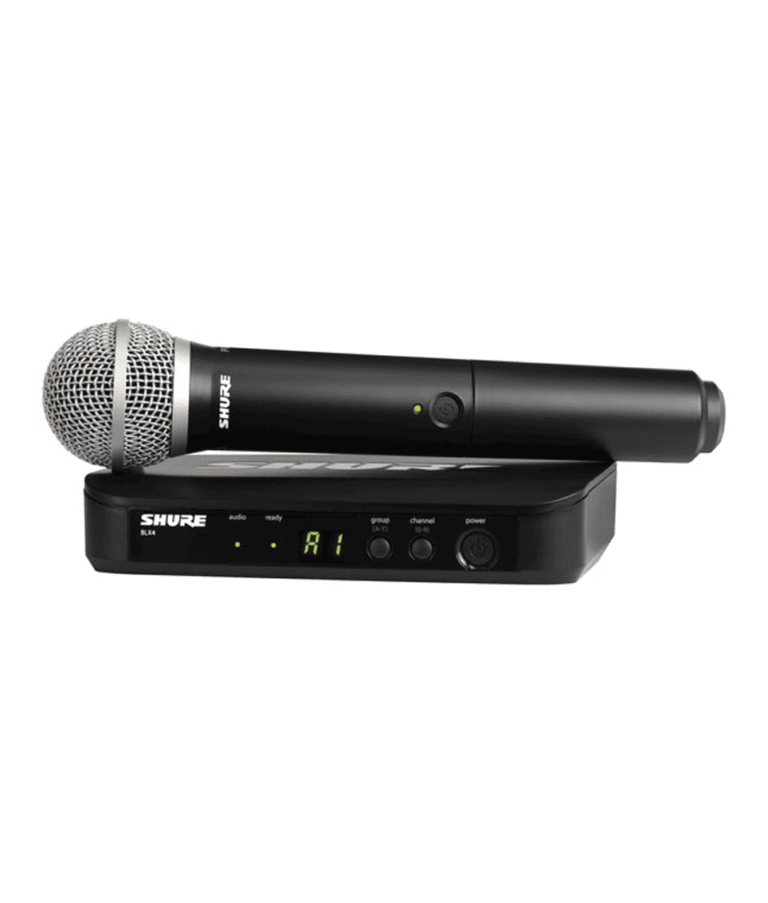 SISTEMA RADIOMÓVICO SHURE BLX24/PG58 Micrófono portátil