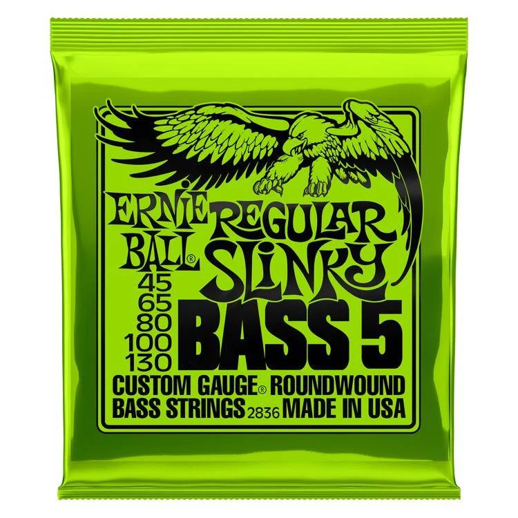 Encordado Ernie Ball Bajo Electrico 2836 5 Cuerdas 45-130