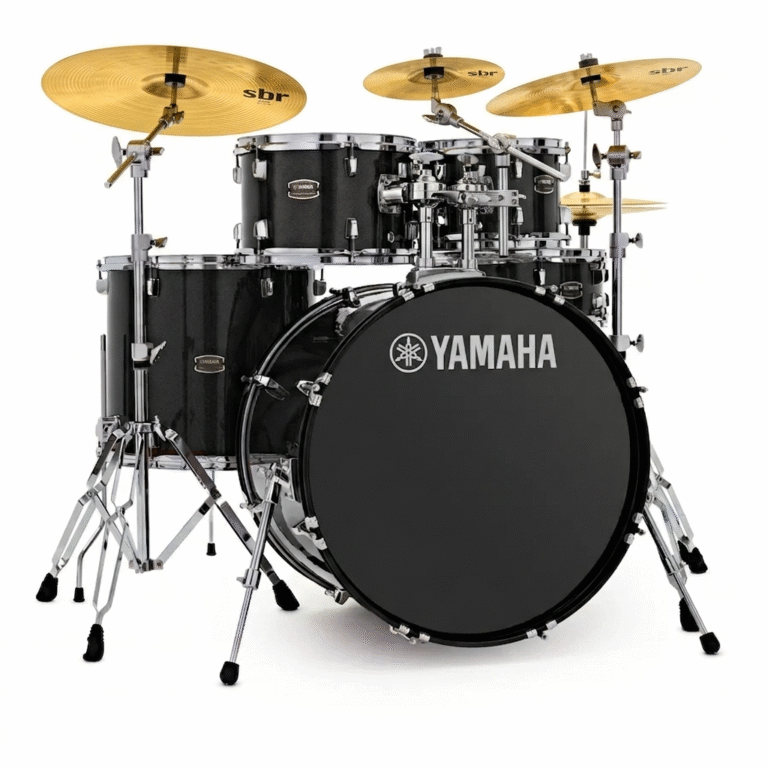 BATERIA ACUSTICA RYDEEN YAMAHA + PLATILLOS SBR (SABIAN)