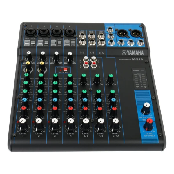 MEZCLADORA ANALOGA YAMAHA MG10 CON 10 CANALES