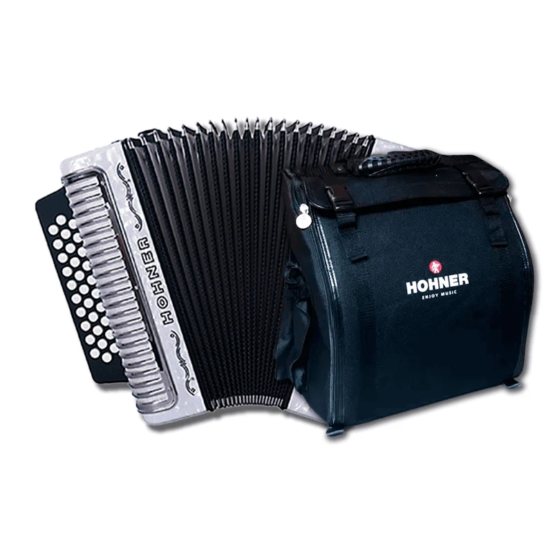 ACORDEÓN ADG HOHNER III CORONA BLANCO A5702S