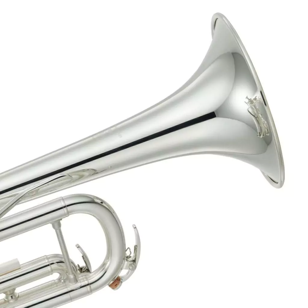 TROMPETA B♭ YAMAHA ESTÁNDAR YTR-3335s (PLATEADA) - Image 2